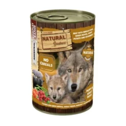 Natural Greatness Lata Vacuno y Cerdo Comida Húmeda 400g Perro