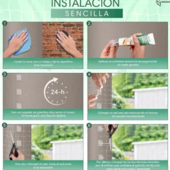 Niceowl Kit de Fijación para Red de Gato de 8 metros