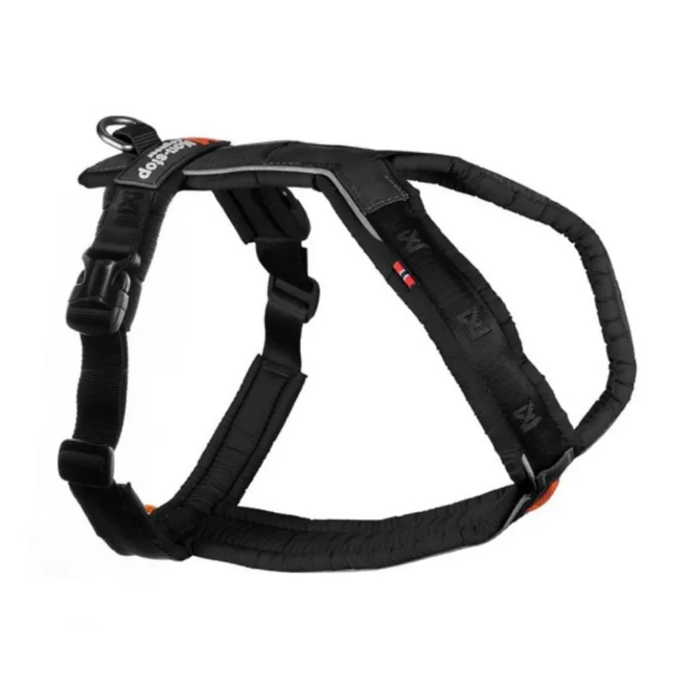 Non-stop Dogwear Arnés en "Y" Line 5.0 Negro para Perro