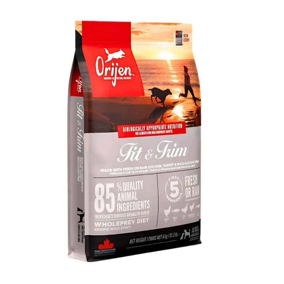 Orijen Fit and Trim Pienso Natural Proteico para Perros