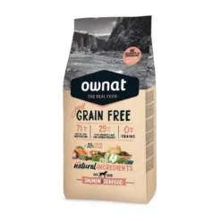 Ownat Just Grain Free Salmón y Marisco Pienso para Perro