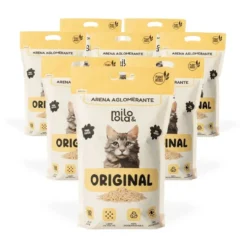 Pack 8 Arenas Milo y Lola Original para Gato