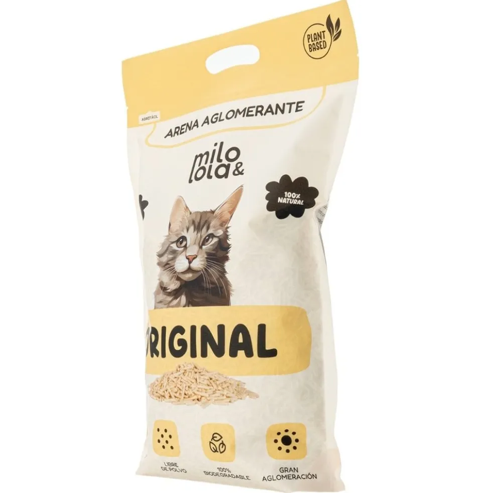 Pack 8 Arenas Milo y Lola Original para Gato