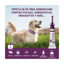 Pipeta Antiparasitaria Vectra 3D para Perro (3 uds) 4-10kg