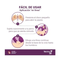 Pipeta Antiparasitaria Vectra 3D para Perro (3 uds) +40kg