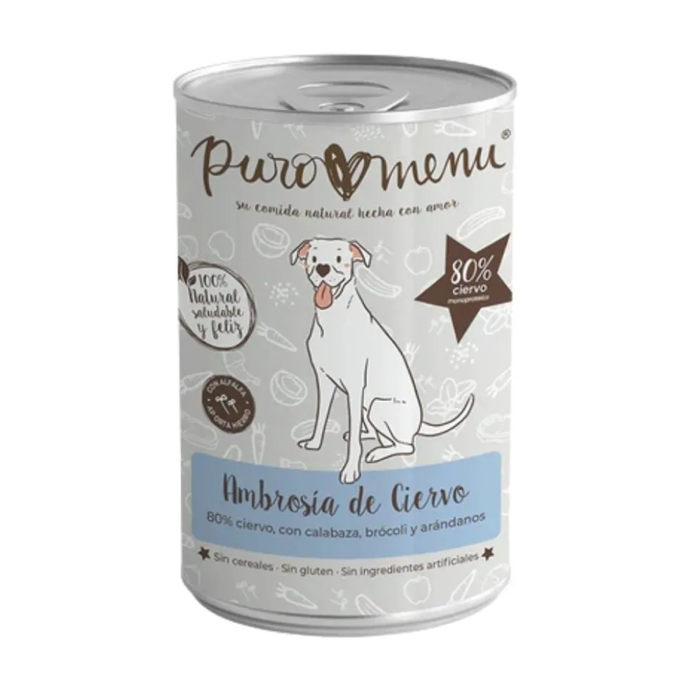 Puromenu Comida Húmeda Ciervo (Ambrosía de Ciervo) Perros