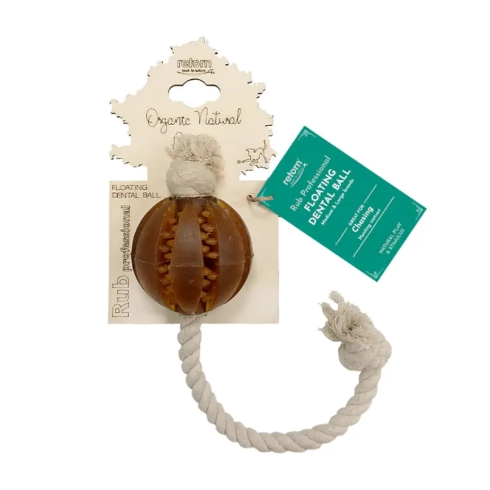Retorn Juguete Rub Pelota Dental Flotante para Perro