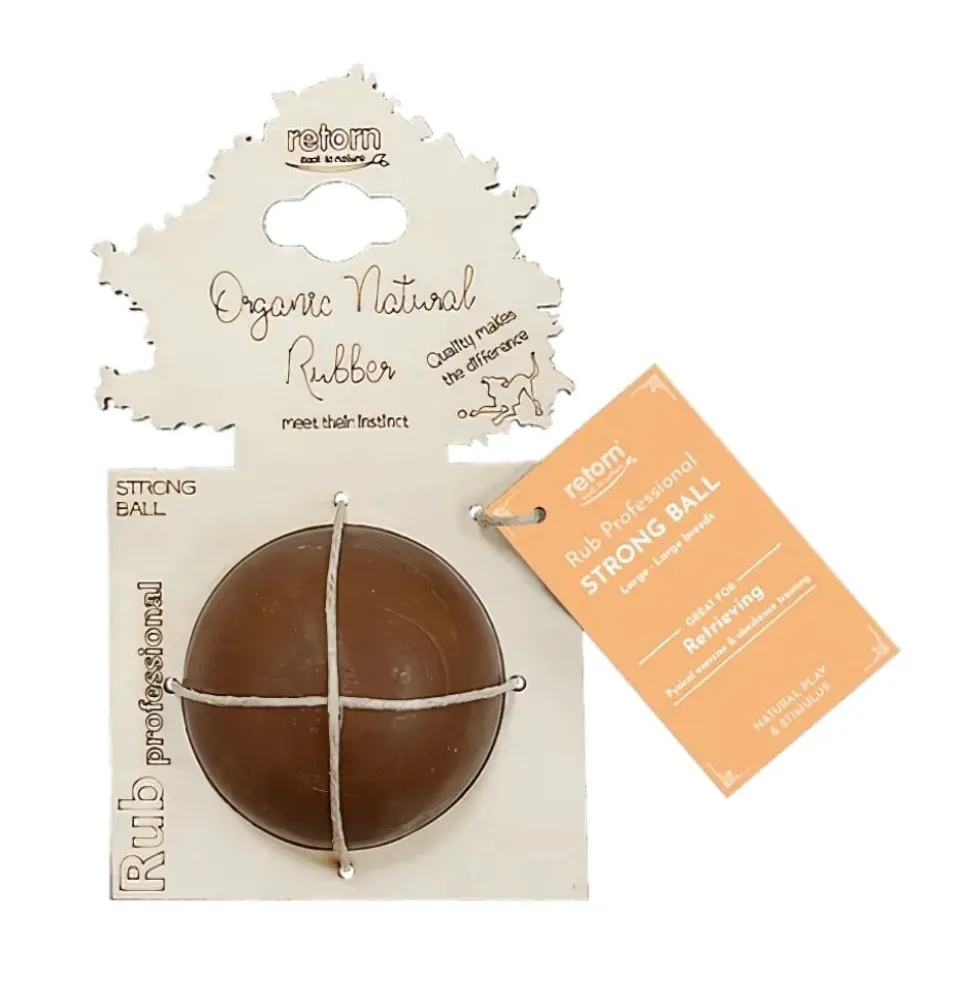 Retorn Juguete Rub Pelota Strong Grande para Perro