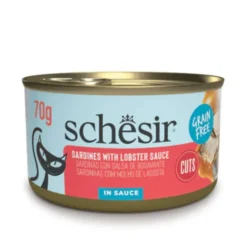 Schesir Lata de Sardinas en Salsa de Bogavante para Gato