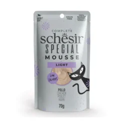 Schesir Mousse Light de Pollo para Gatos
