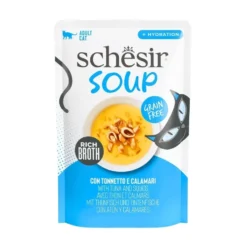 Schesir Sopa Atún con Calamares para Gato