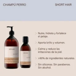 Söfure Champú Natural para Perros de Pelo Blanco
