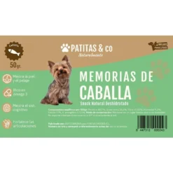 Snack Natural Memoria de Caballa Patitas