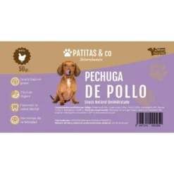 Snack Natural Pechuga de Pollo Patitas