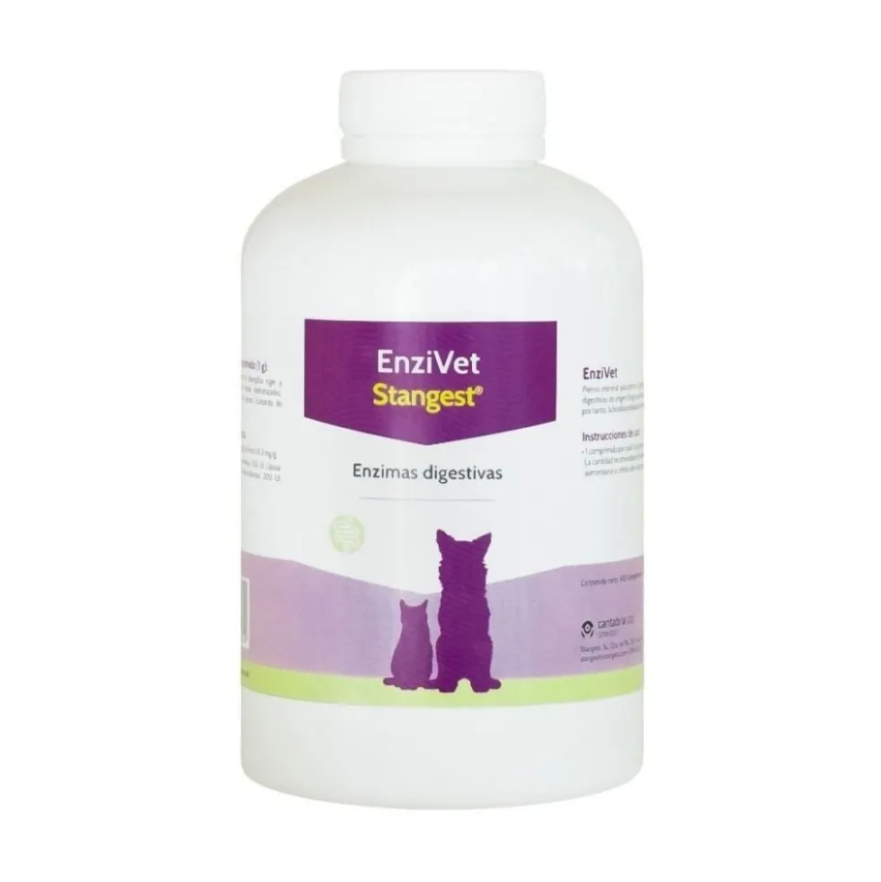 Stangest Enzivet para Perros y Gatos 60 Comprimidos