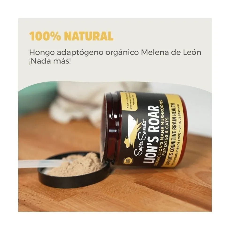 Suplemento Super Snouts Lion´s Roar para Perros y Gatos
