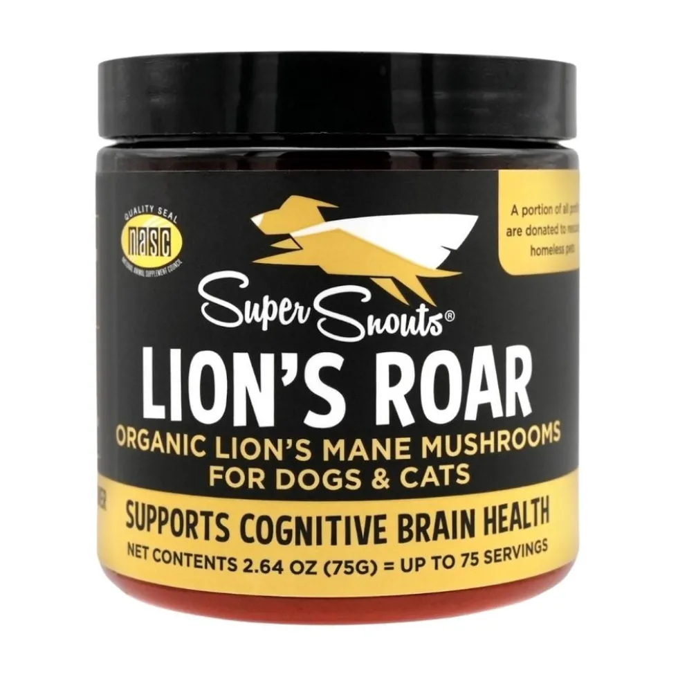 Suplemento Super Snouts Lion´s Roar para Perros y Gatos