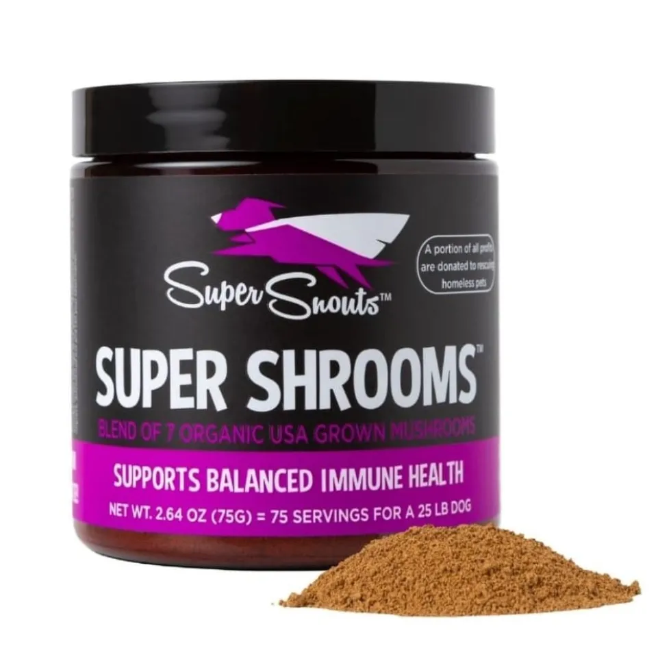 Suplemento Super Snouts Super Shrooms Sistema Inmune