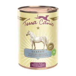 Terra Canis Classic Lata de Caballo con Amaranto para Perro