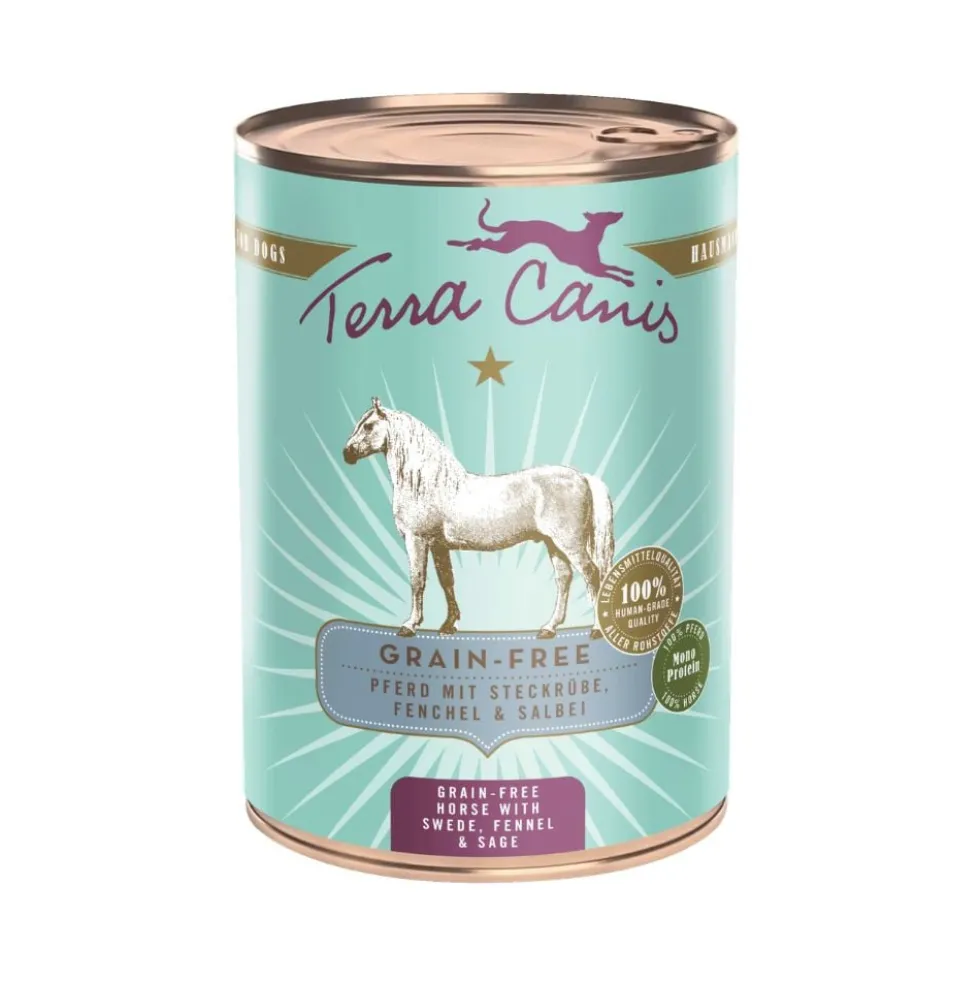 Terra Canis Grain Free Lata de Caballo para Perro