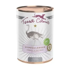 Terra Canis Lata Hipoalergénica de Avestruz para Perro
