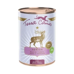 Terra Canis Senior Lata de Venado con Tomate para Perros