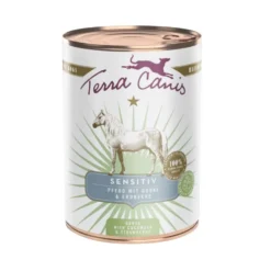 Terra Canis Sensitive Lata de Caballo con Pepino para Perro