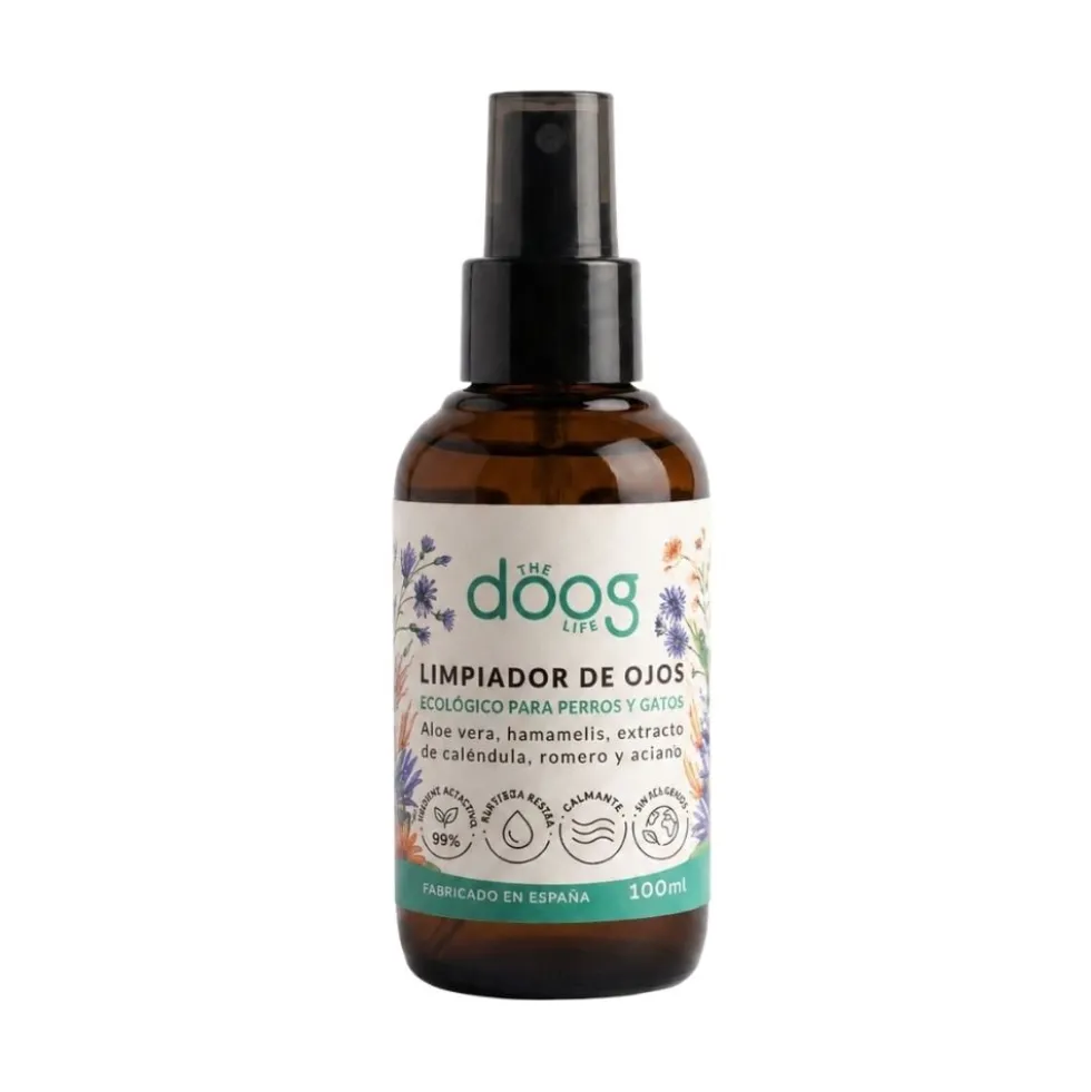 The Doog Life Limpiador de Ojos Ecológico