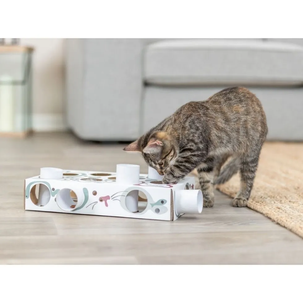 Trixie Comedero Interactivo Caja Rellenable para Gato