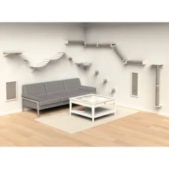 Trixie Set 3 Postes de Sisal para la Pared