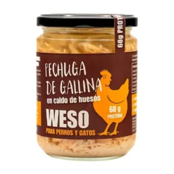 Weso Pechuga de Gallina en Caldo 400g