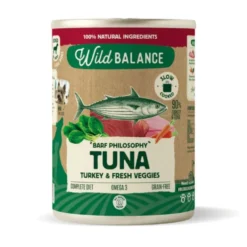 Wild Balance Comida Húmeda Cocinada de Atún y Pavo para Perro
