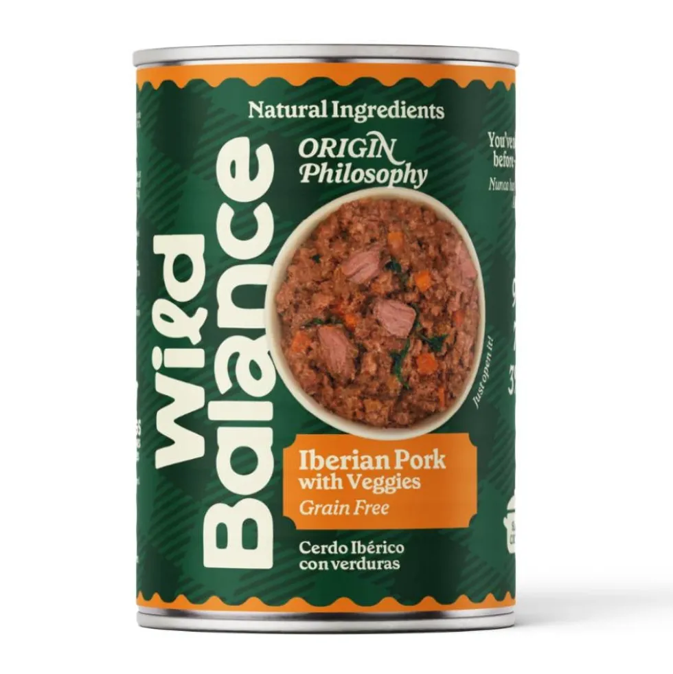 Wild Balance Comida Húmeda Cocinada de Cerdo para Perro