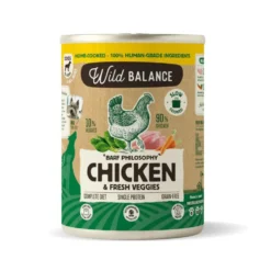 Wild Balance Comida Húmeda Cocinada de Pollo para Perro