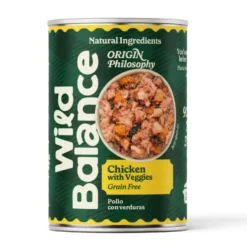 Wild Balance Comida Húmeda Cocinada de Pollo para Perro
