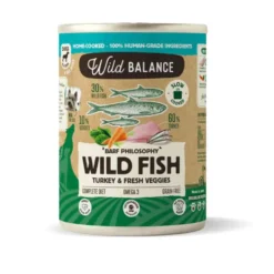 Wild Balance Comida Húmeda Cocinada Wild Fish para Perro