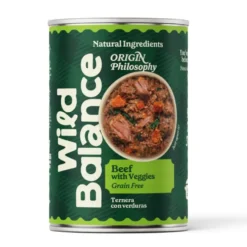 Wild Balance Comida Húmeda Cocinada de Ternera para Perro