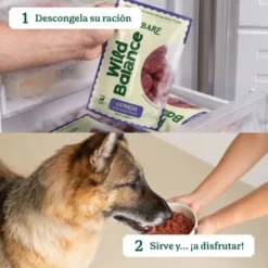 Wild Balance Dieta BARF Conejo con Verduras para Perro