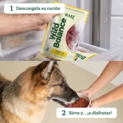 Wild Balance Dieta BARF Pollo con Verduras para Perro