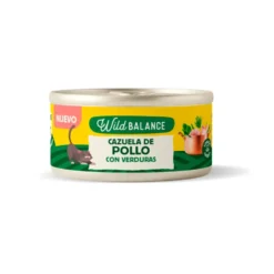 Wild Balance Lata Cazuela de Pollo con Verduras para Gato