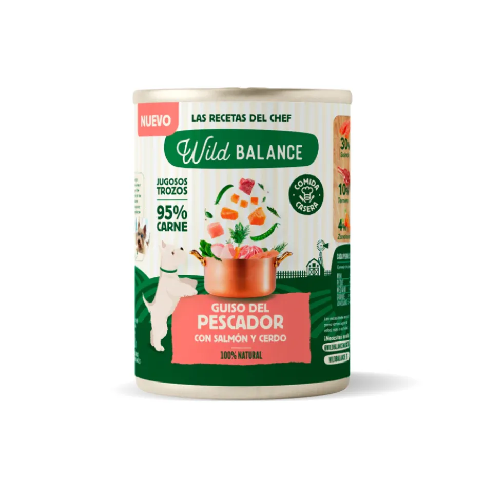 Wild Balance Lata Guiso del Pescador 400g Perro