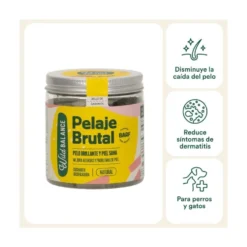 Wild Balance Suplemento Natural Salud Pelo y Piel (Pelaje Brutal)