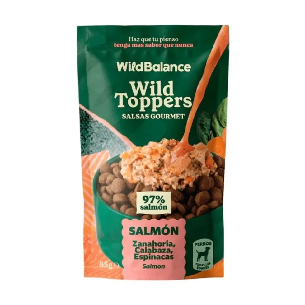 Wild Balance Topper Salsa Gourmet de Salmón para Perro