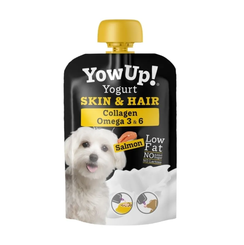 Yow Up Yogurt Colageno y Omega 3 y 6 - Skin and Hair Perro