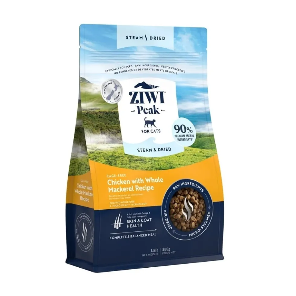 Ziwi Peak Steam & Dried Pienso No Extrusionado de Pollo para Gato