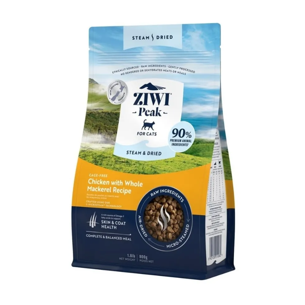 Ziwi Peak Steam & Dried Pienso No Extrusionado de Pollo para Gato